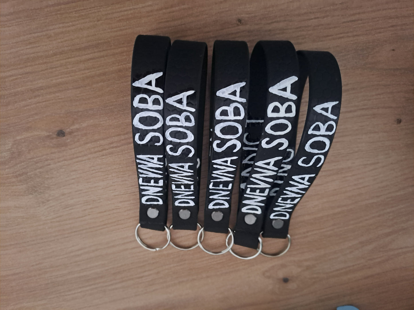 Costum text keychain