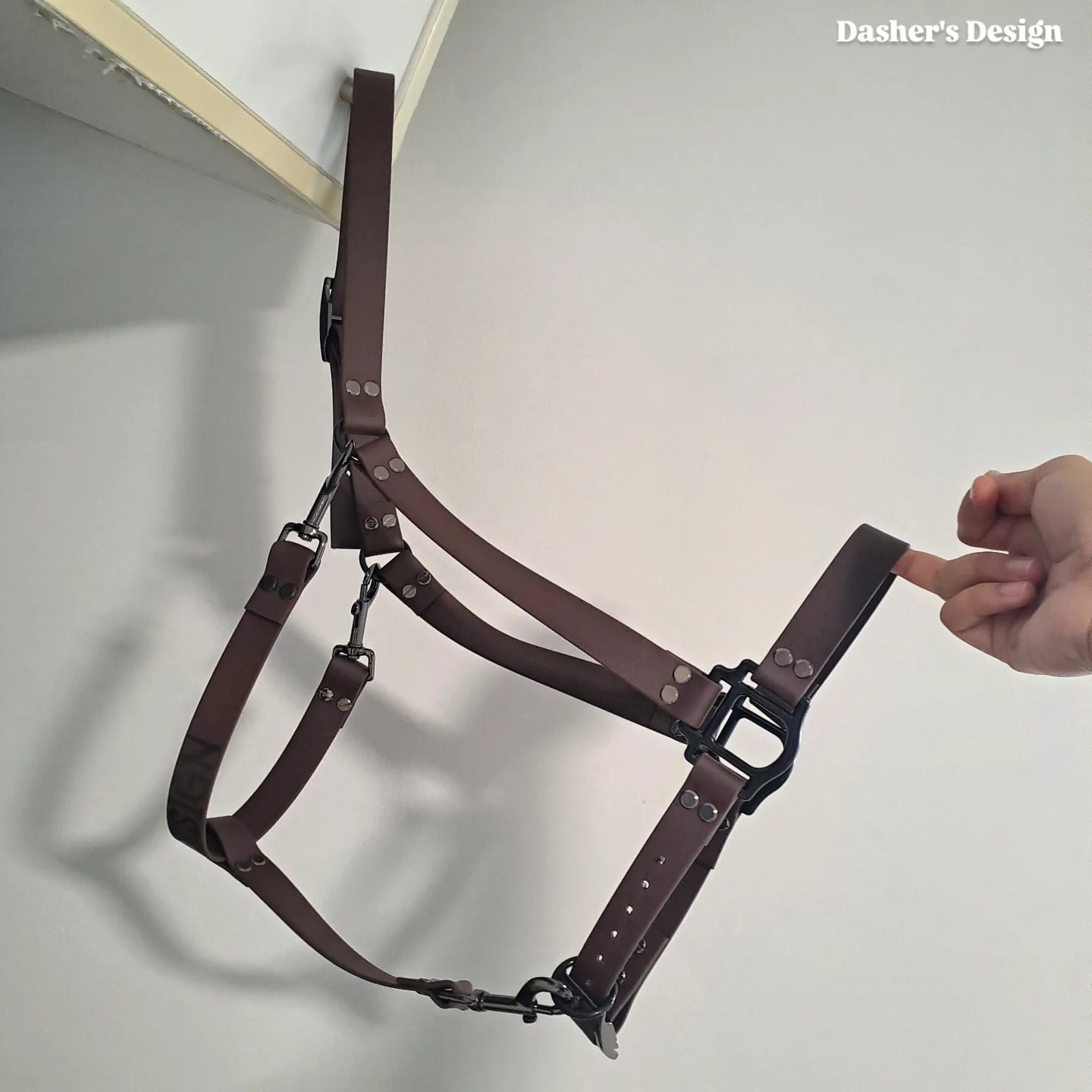 Biothane horse halter